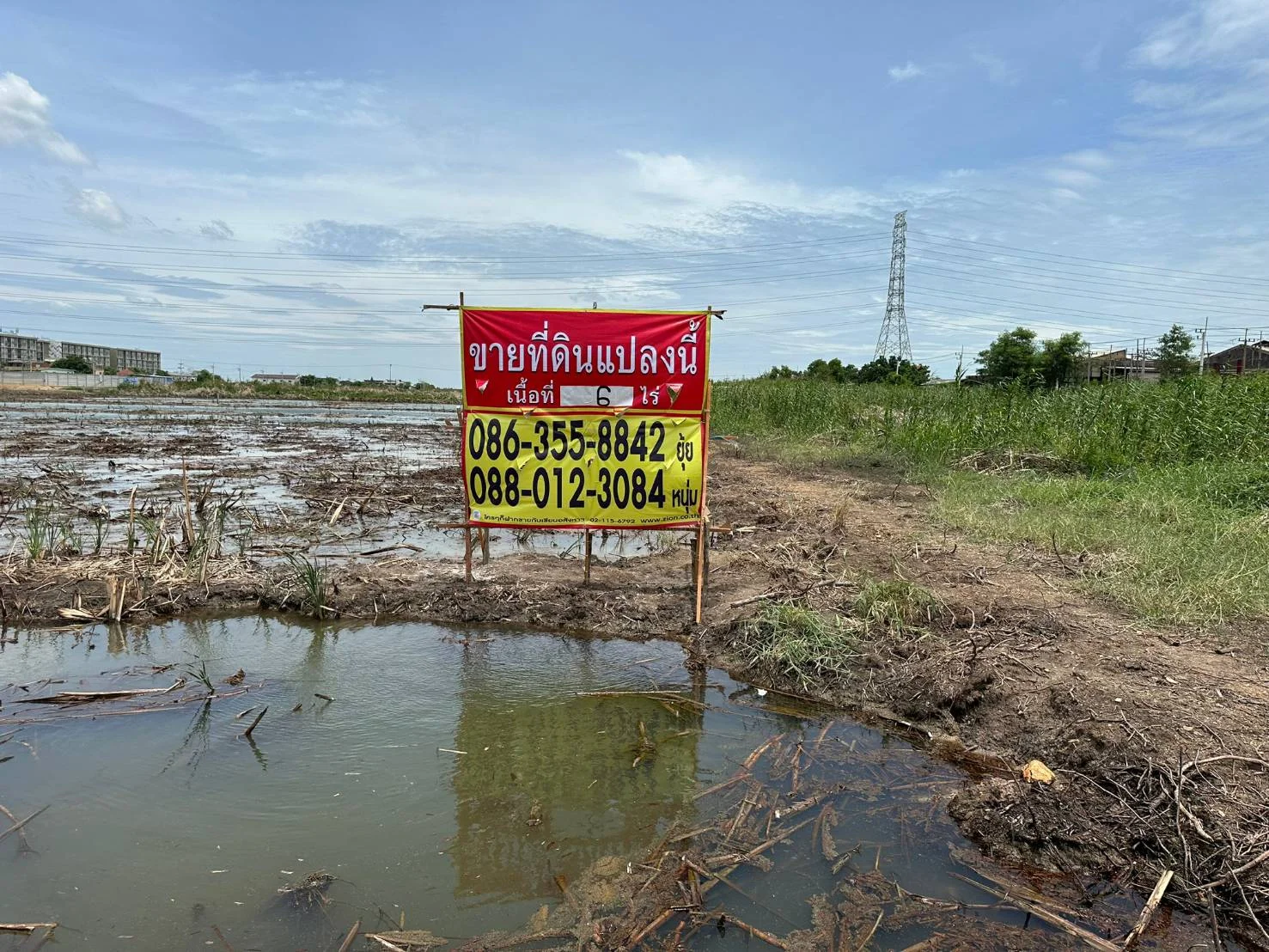 ขายที่ดิน ซอยโรงแรม รอแยล อินน์ คลองหลวง27 ปทุมธานี