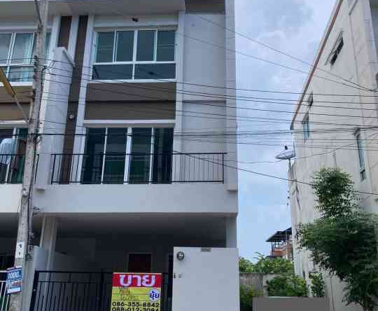 ทาวน์เฮ้าส์ 3ชั้น ประชาอุทิศ90